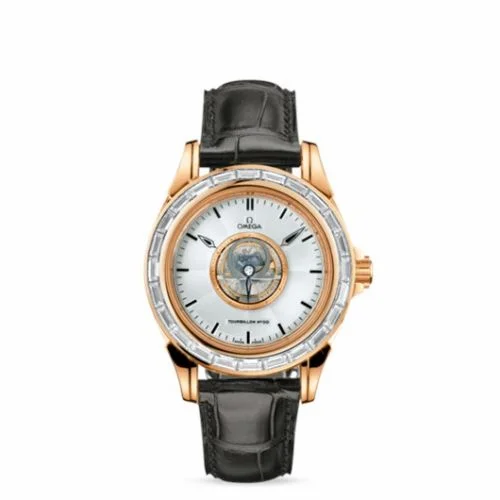 Omega De Ville Tourbillon Red Gold / Baguette 5934.30.32 (59343032)